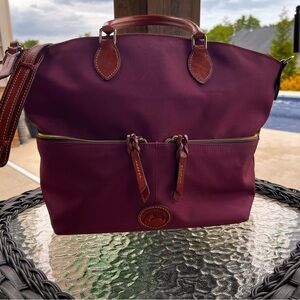 Nylon Large Pocket Satchel